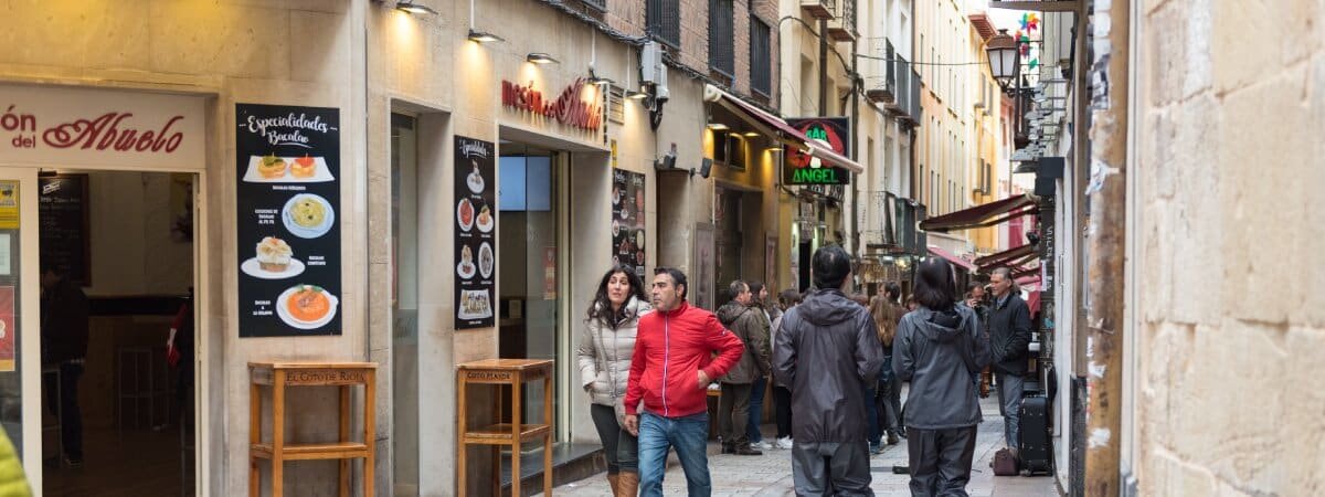 Calle del Laurel de Logroño. | Shutterstock