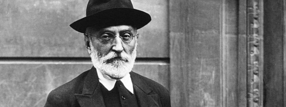 El escritor Miguel de Unamuno