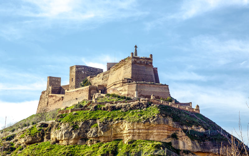 Castillo templario de Monzón