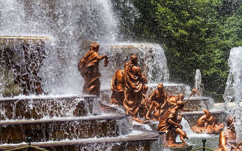 Fuente de Baños de Diana en La Granja