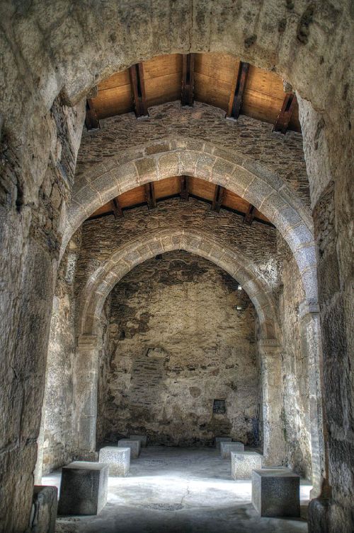 Fondo oeste de la nave de Santa Lucía del Trampal