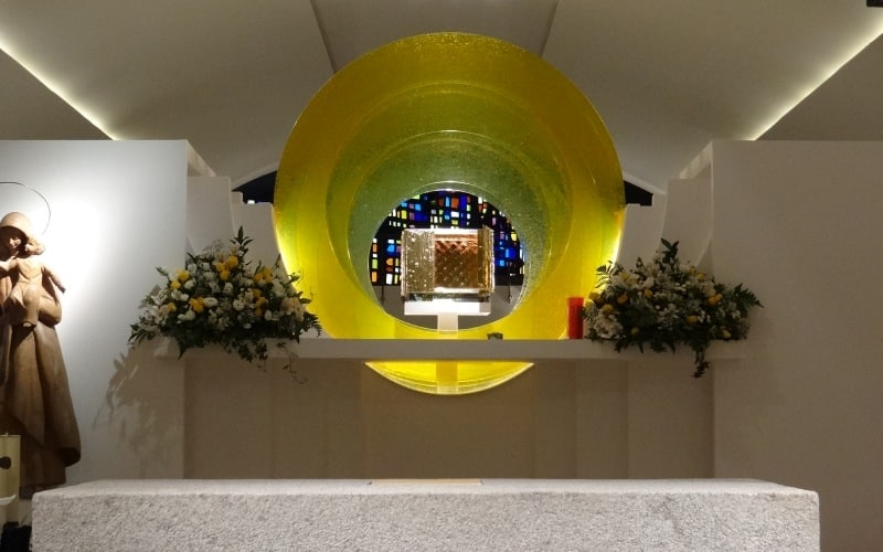 Óculo de la capilla del Puente