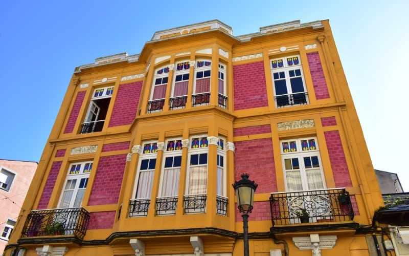 Casa de indianos en Ribadeo