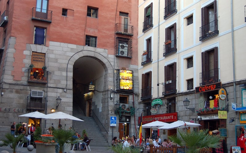 Arco de Cuchilleros de la Plaza Mayor
