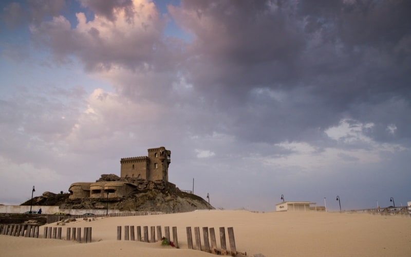 Vista del castillo de Santa Catalina