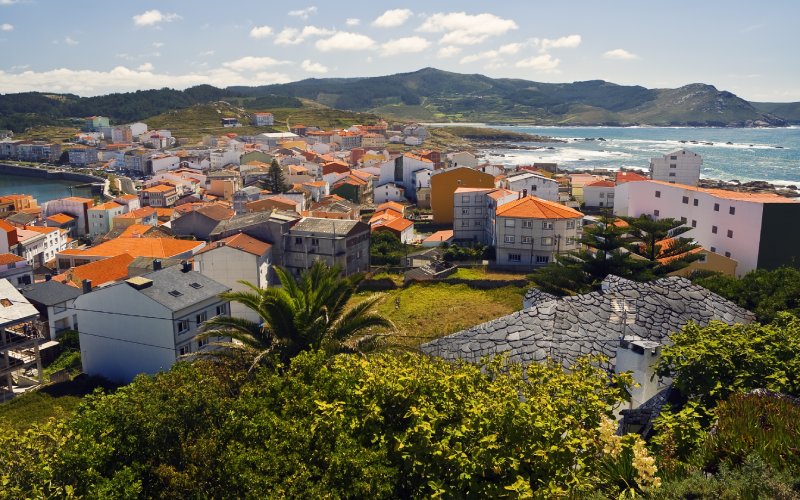Las vistas desde los senderos que rodean Muxia