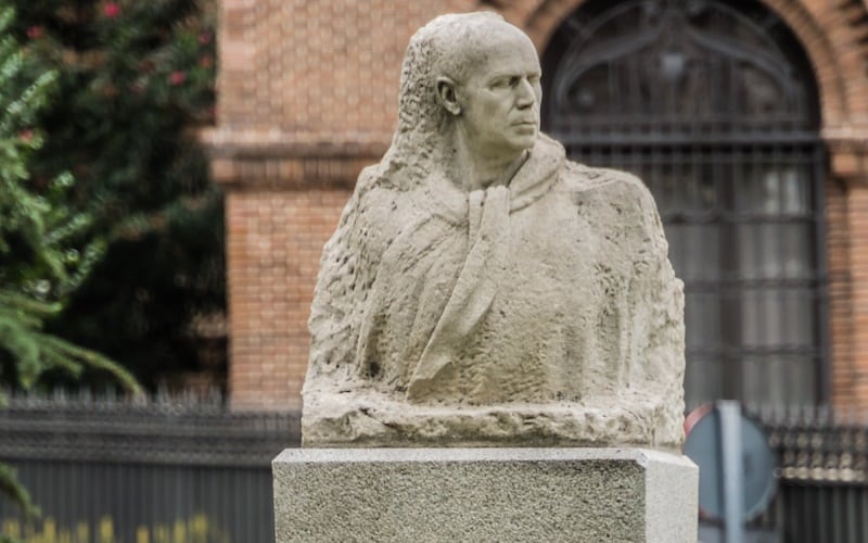 Busto del artista Ignacio Zuloaga