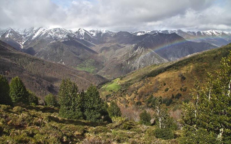 Las vistas de los valles asturianos quitan el hipo