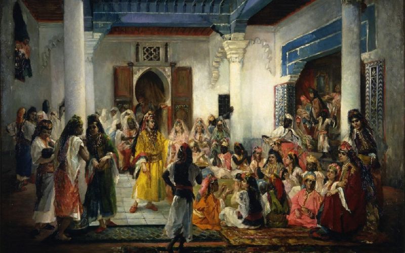 Fiesta de natalicio en Tánger, por Alejandrina Gessler