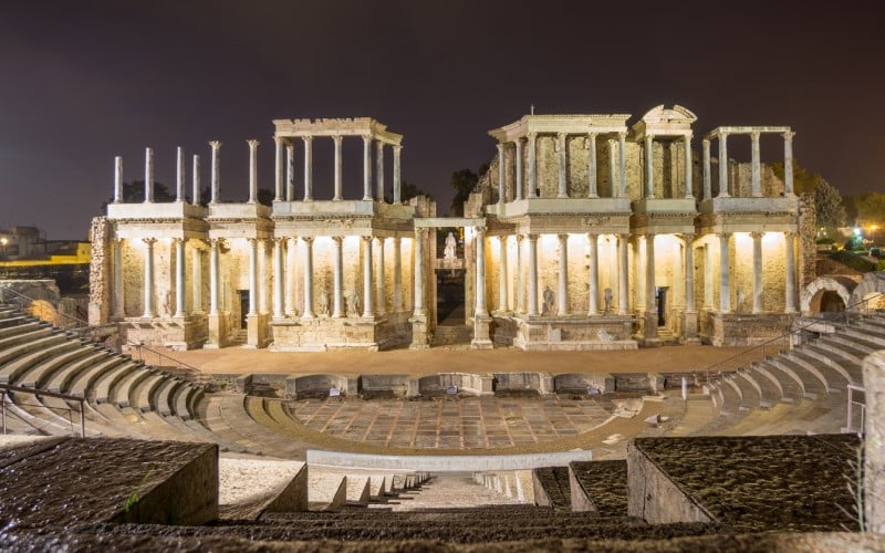 Margarita Xirgú se enamoró del teatro romano de Mérida
