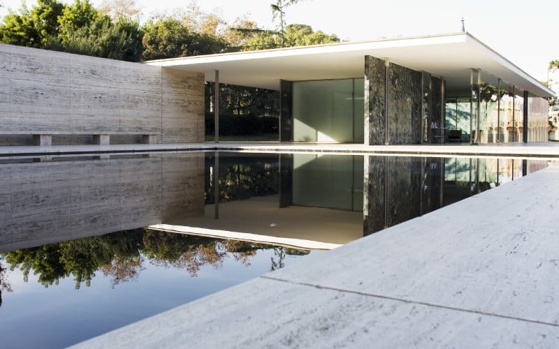Pabellón de Mies Van der Rohe y Lilly Reich