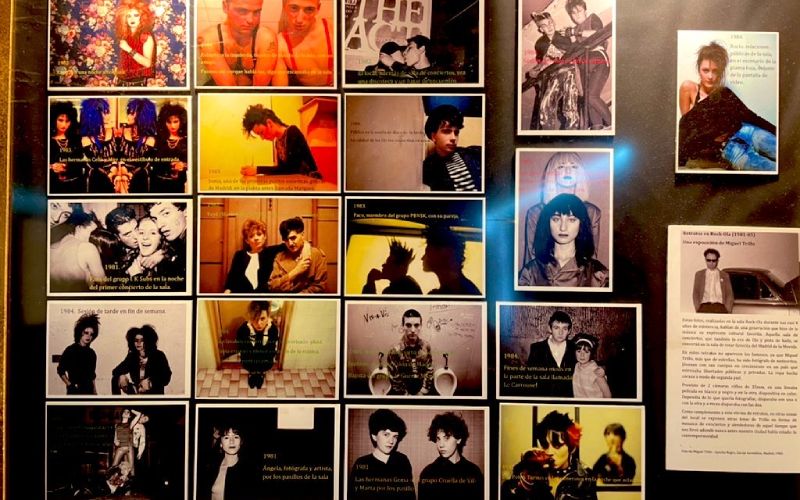 Fotos expuestas en el bar Madrid Me Mata