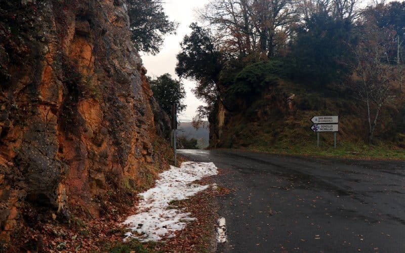 Entrada al valle de Manzanedo