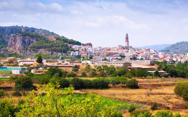 Vista lejana de Jérica