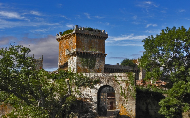 El castillo de Pambre es uno de los pocos que sobrevivieron