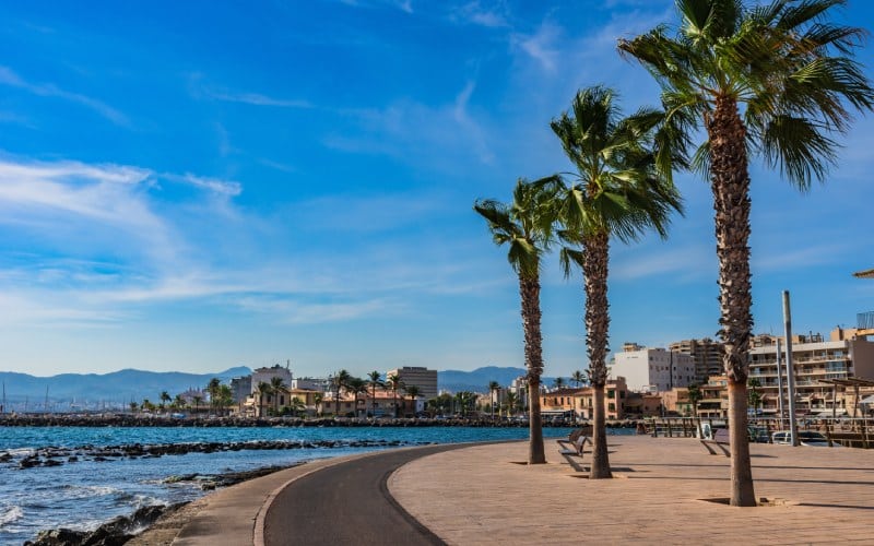 Paseo marítimo de Portixol