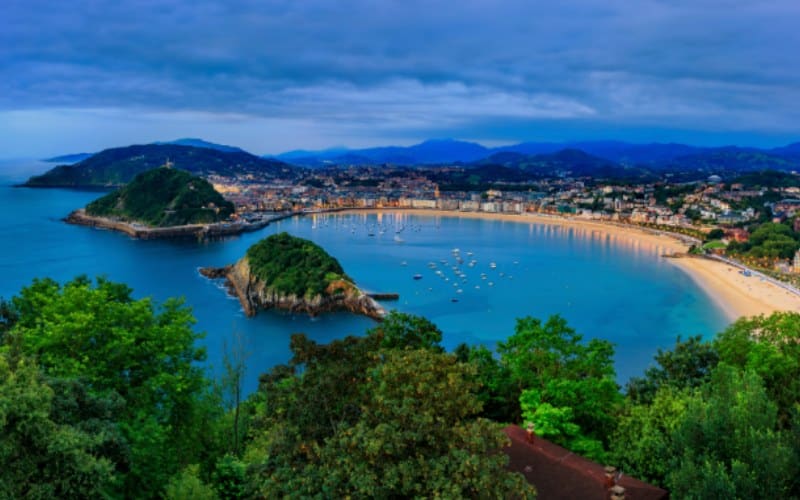 San Sebastián vistas