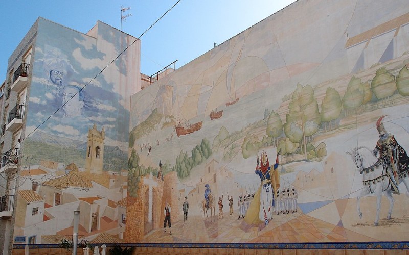 Mural en Calpe