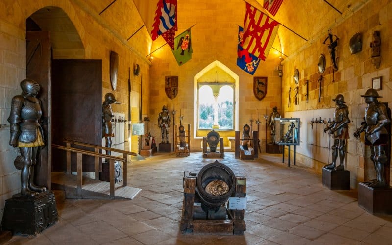 Interior del Alcázar de Segovia
