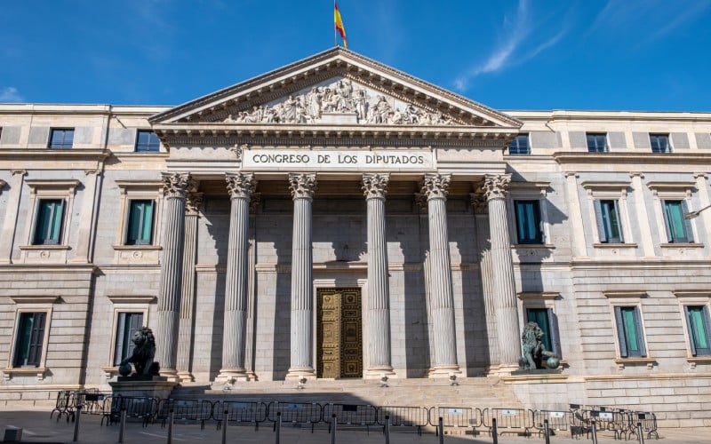 Fachada del Congreso