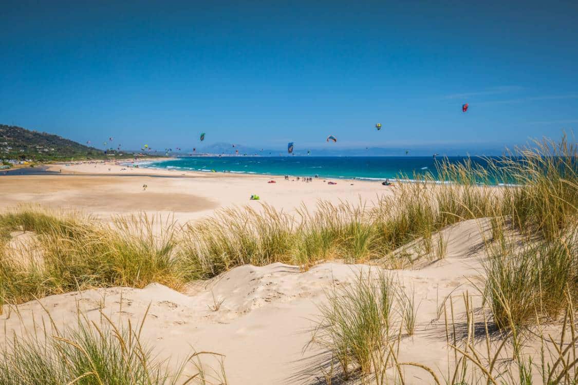Playa de Valdevaqueros en Tarifa, Cádiz