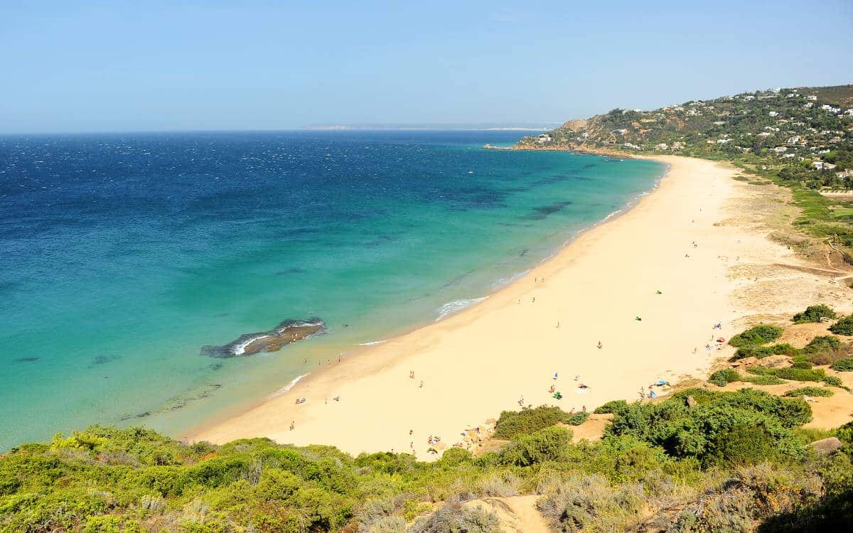 Playa de los Alemanes en Tarifa, Cádiz