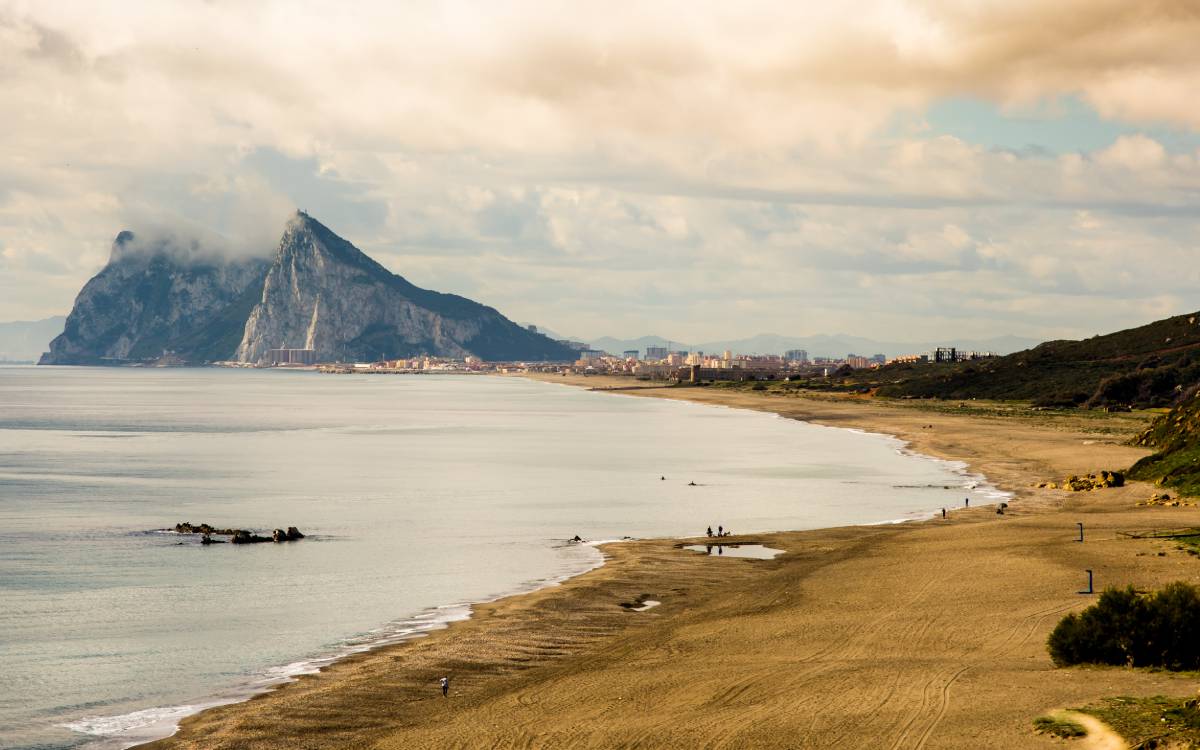 Playa Alcaidesa en la Línea de la Concepción