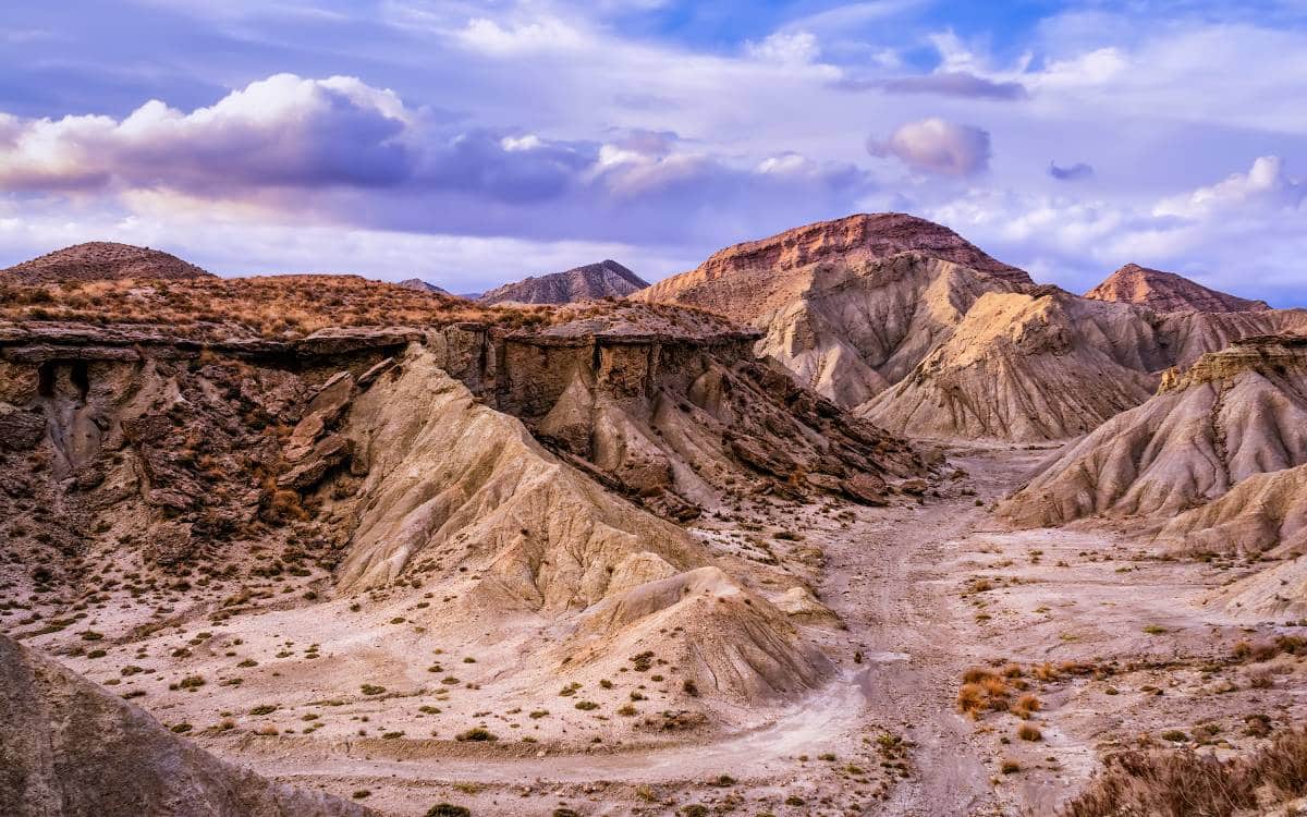Rambla de Otero en el desierto de Tabernas, Almería