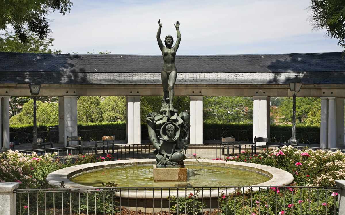 Jardín de las Vistillas.