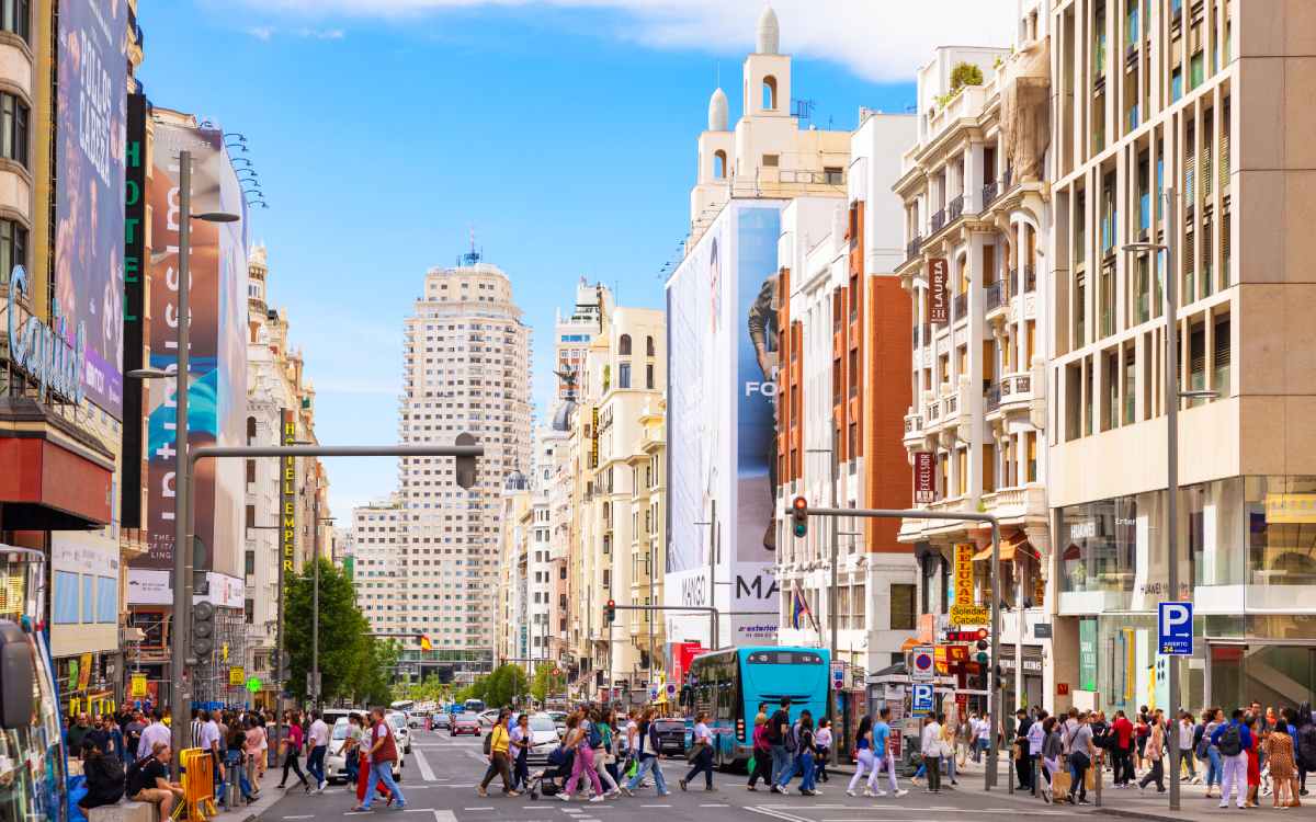 La Gran Vía de Madrid