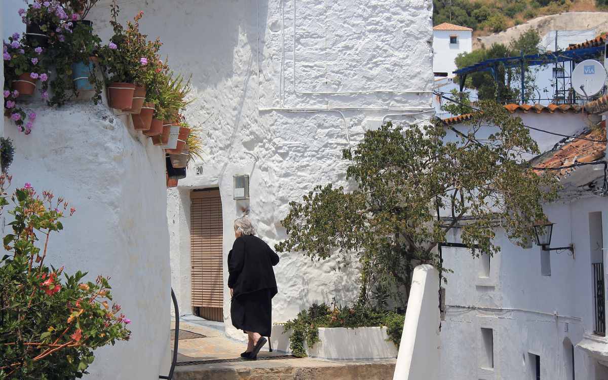 Señora andaluza.
