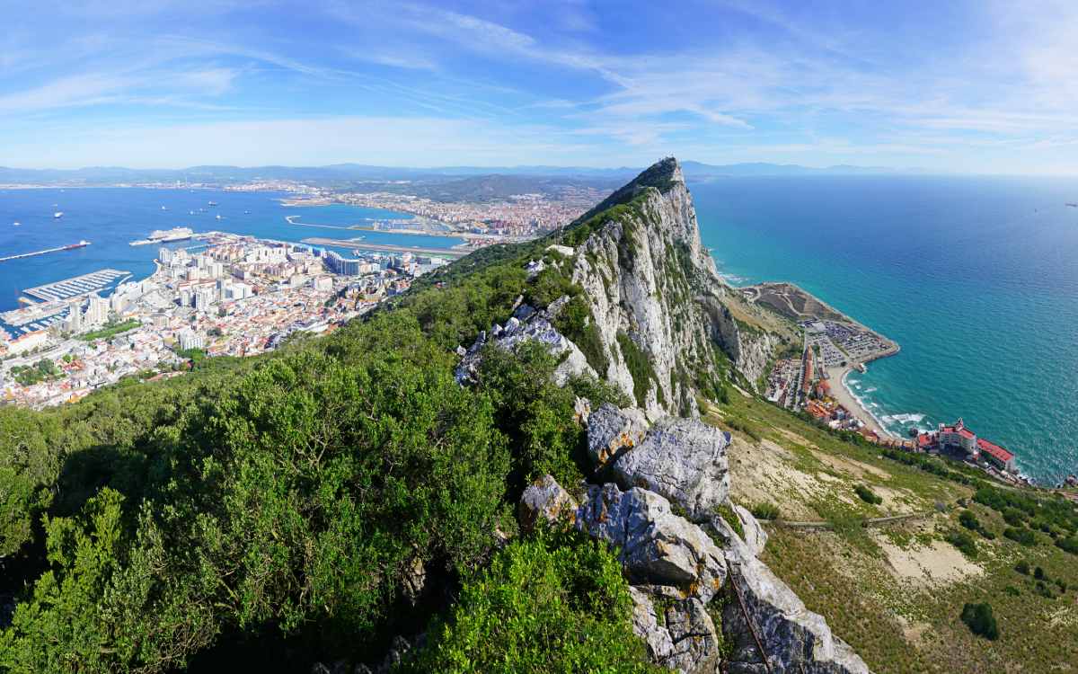 Panorámica de Gibraltar