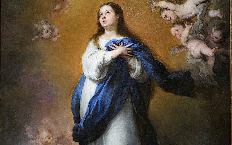 Inmaculada Concepción, la Niña, por Bartolomé Esteban Murillo