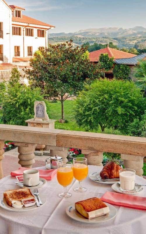 Desayuno en el Hotel Spa Villa Pasiega