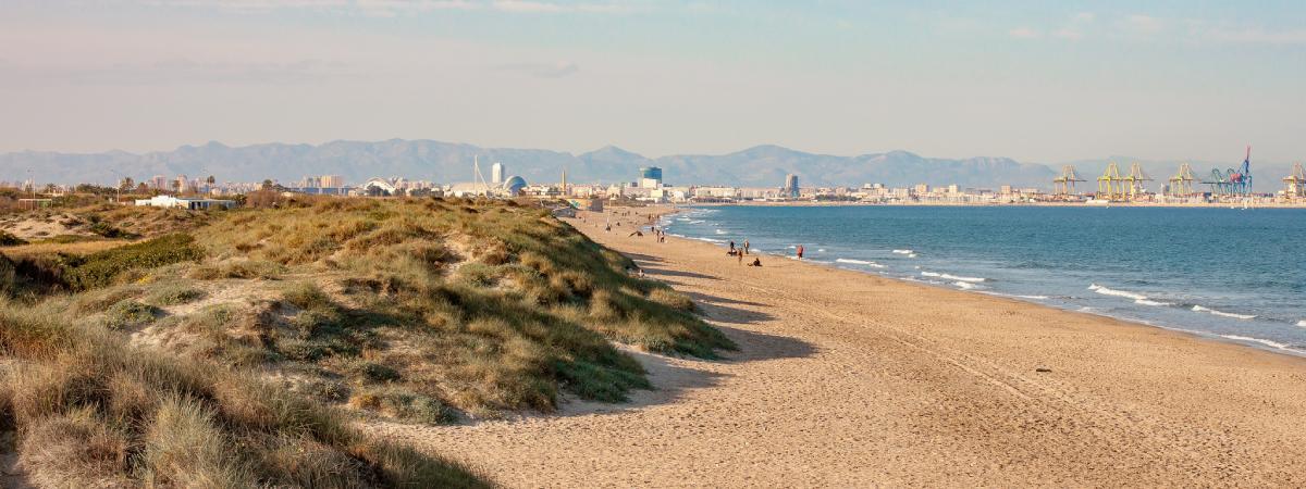 Playa del Saler, valencia