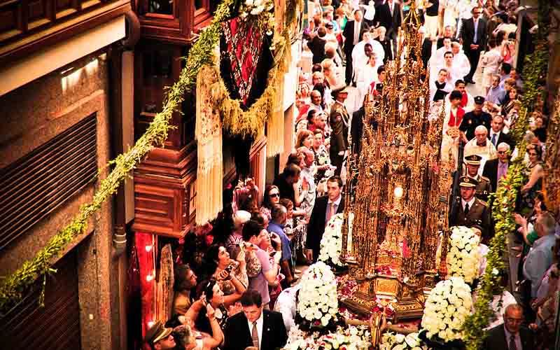 corpus christi toledo, La fiesta del Corpus Christi en Toledo