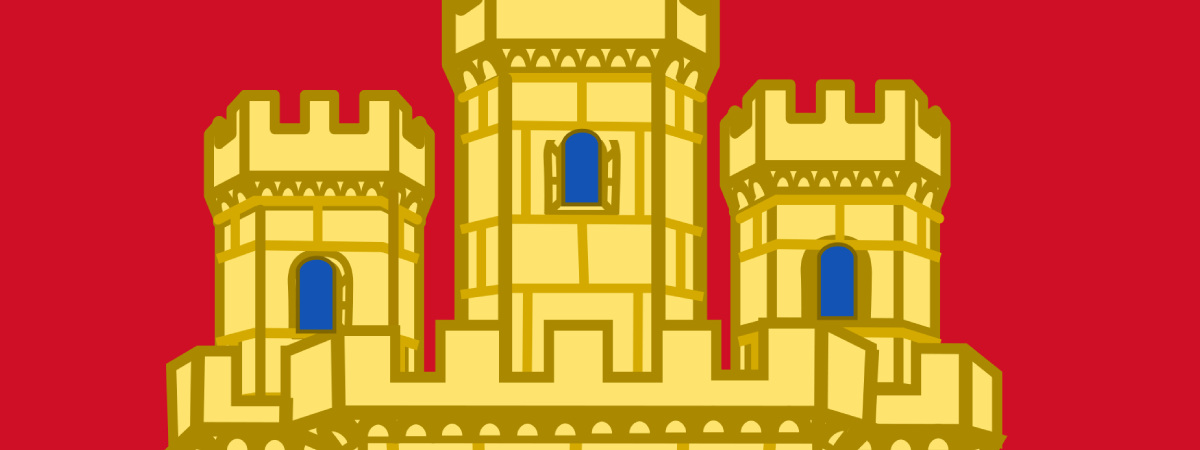 Detalle del escudo de Castilla