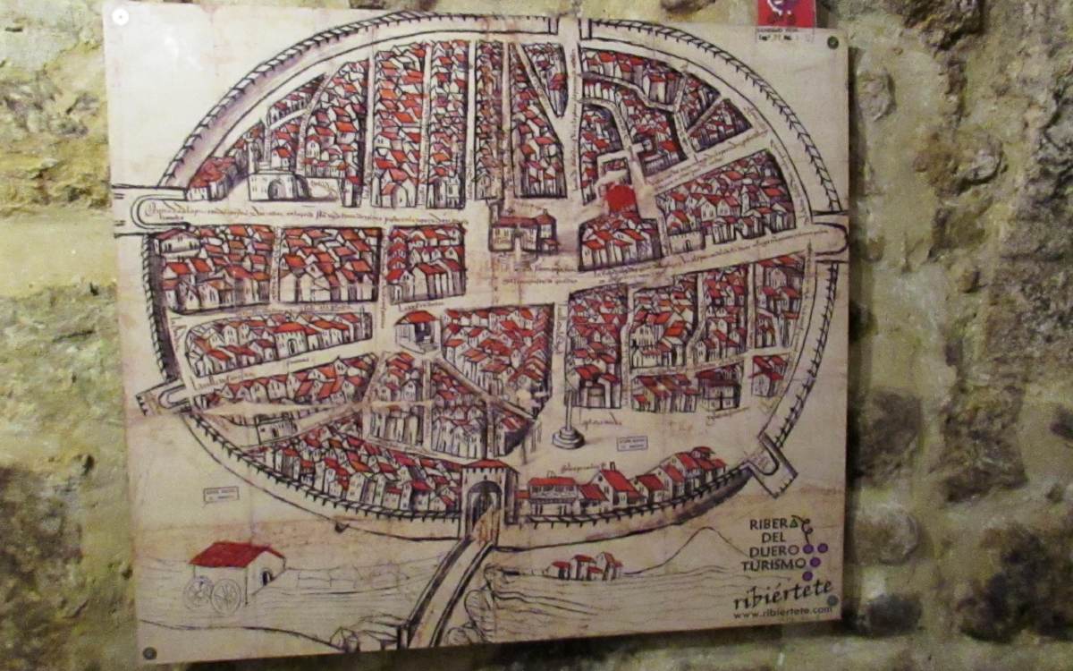 Copia del primer mapa en perspectiva de España