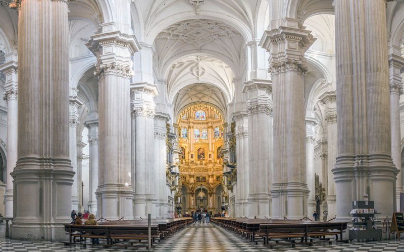 Interior of the Cathedral of Granada