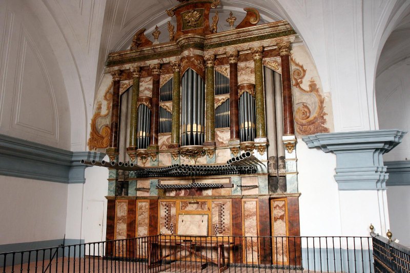 Órgano barroco de La Seca