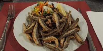 Comer pescaitos Punta Prima Binibeca restaurante manolo
