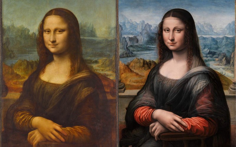 Las dos versiones de la Mona Lisa