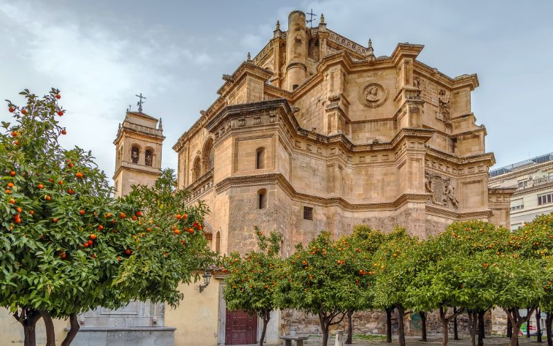 The monastery of San Jerómino in Granada