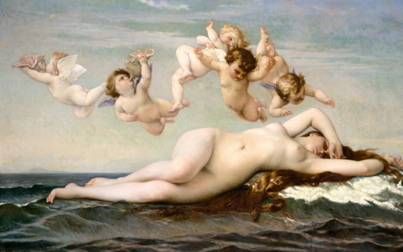 Nacimiento de Venus de Alexandre Cabanel