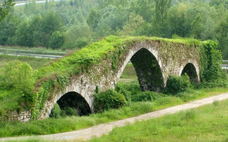 Puente medieval de Olloniego
