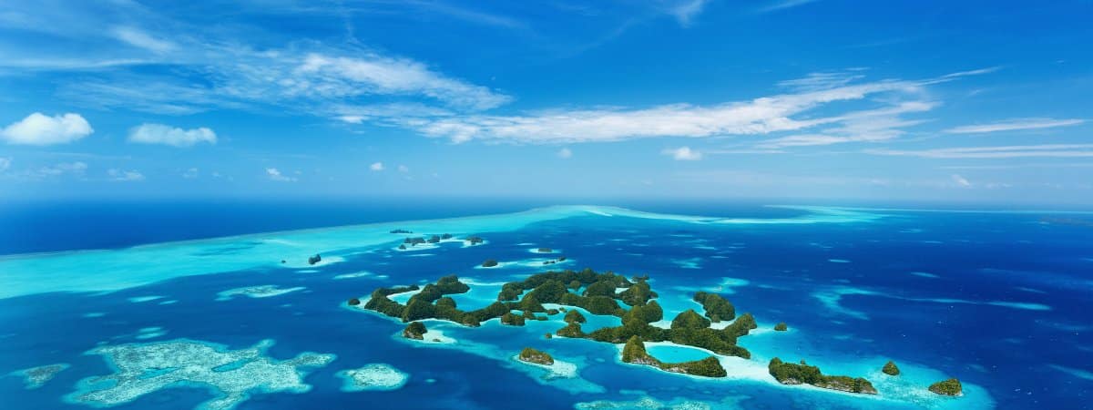 Islas de Palau, Pacífico