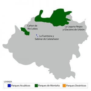 La Fuentona, La Fuentona y El Sabinar de Calatañazor
