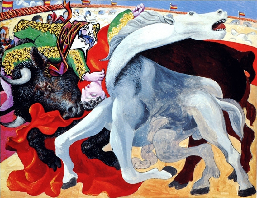 Bullfighting and arts