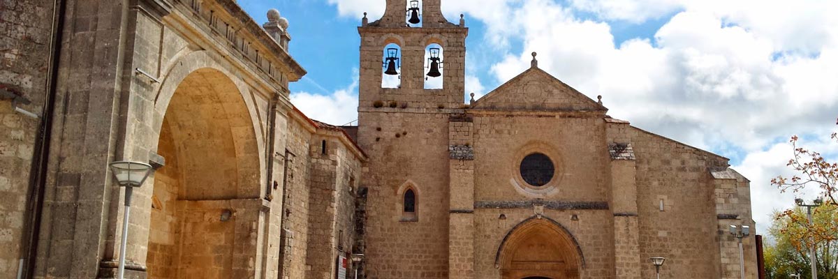 Panorámica del monasterio de San Juan de Ortega