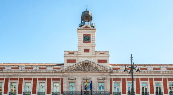 reloj de Puerta del Sol